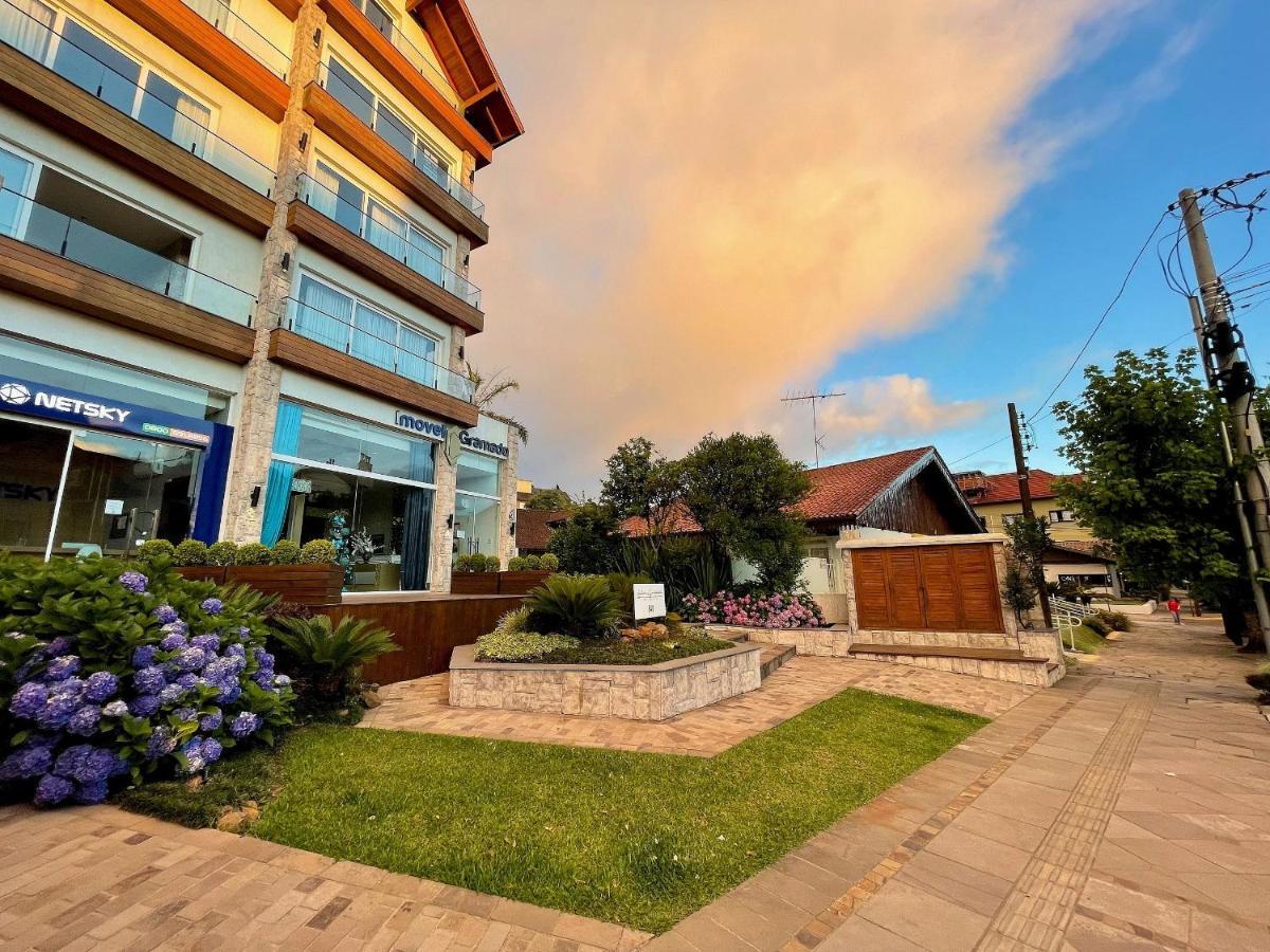 Apartamentos Solar Da Garibaldi Centro By Achei Gramado Extérieur photo